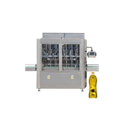 Npack Factory Manufacturing Servo Motor Bottles 1000ml Liquid Edible Cooking Oil Filling Machine