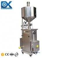 Heated Hopper Paste Sauce Gel Products Heater And Mixer Filling Machine With Heat Preservation